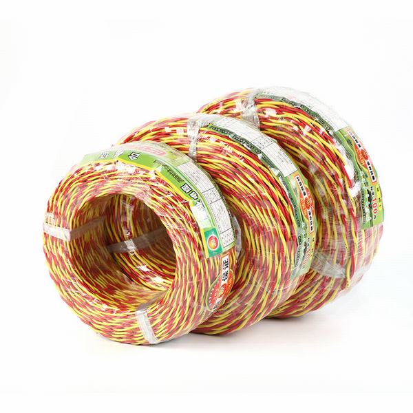 PVC Insulated Braied Two Core Twist Lamp Cable