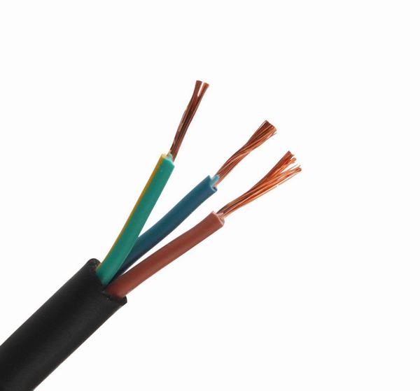 Китай 
                                 7 Rvv Core ПВХ изоляцией неизолированной медью гибкий кабель провода Стандарты кабелей питания 0,5 0,75 мм                              производитель и поставщик