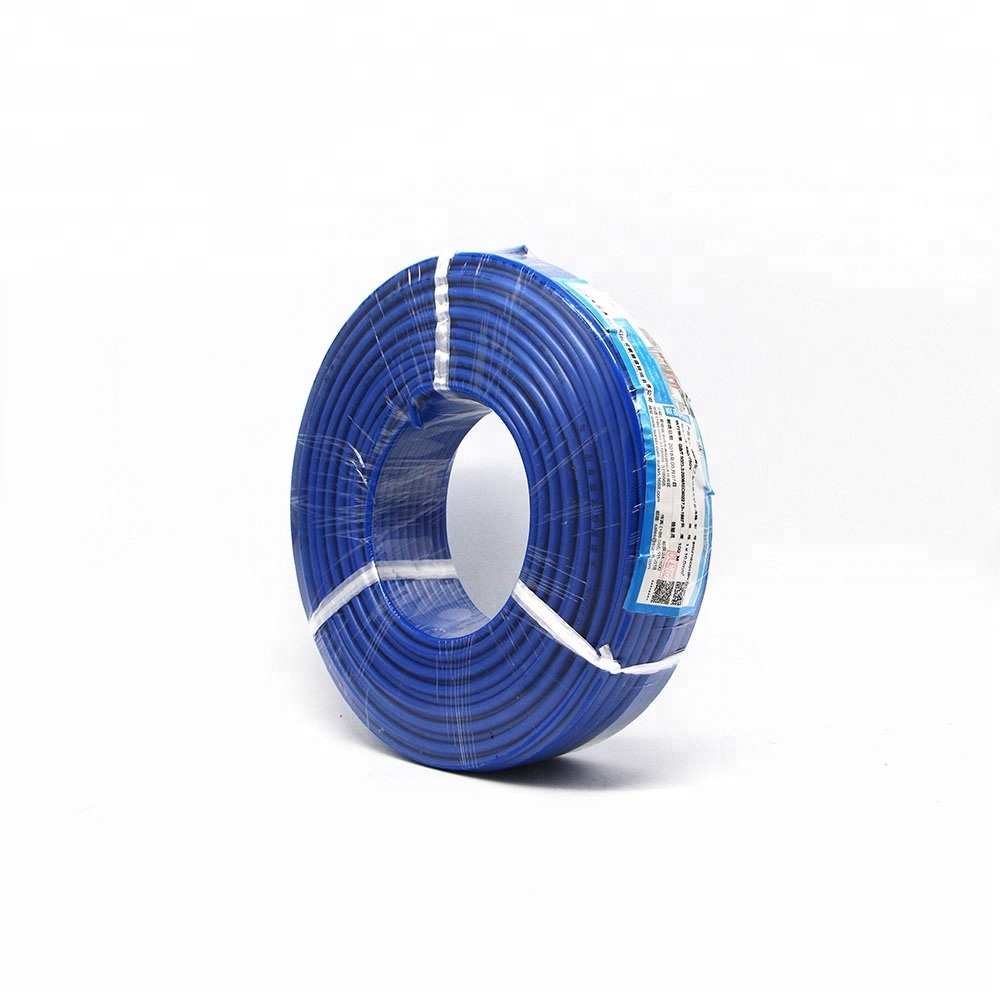 Chine 
                Seul noyau isolant en PVC souple Câble électrique fil électrique en cuivre
              fabrication et fournisseur