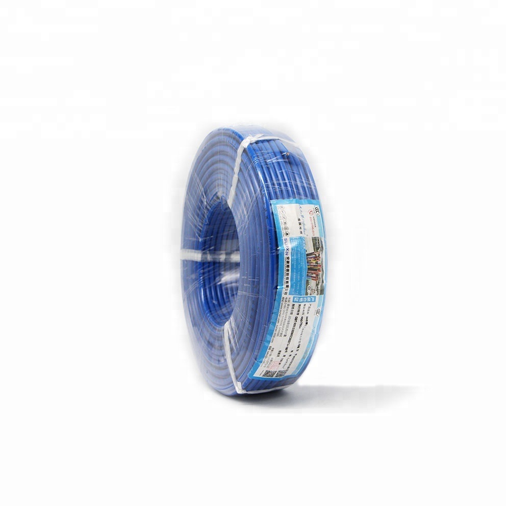 China 
                Solid Fire Retardant Heat Resistant Copper Conductor PVC PE Insulated Electrical Wire Building Home House Electric Cable Wiring
              manufacture and supplier