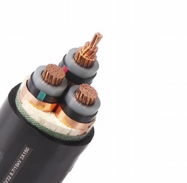 XLPE Insulated PVC Jacket Waterproof Fire Resistant Multi-Cores Copper Conductors Power Cable