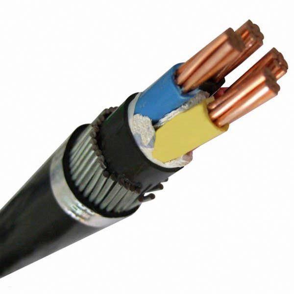 
                                 Cable de alimentación de aislamiento XLPE 35kv Yjv núcleo de cobre blindado cables para el metro                            