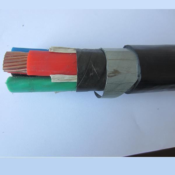 China 
                                 0.6/1 Kv XLPE Cu 4X240 de acero de la armadura de Cinta de PVC doble enterramiento directo el cable de alimentación                              fabricante y proveedor
