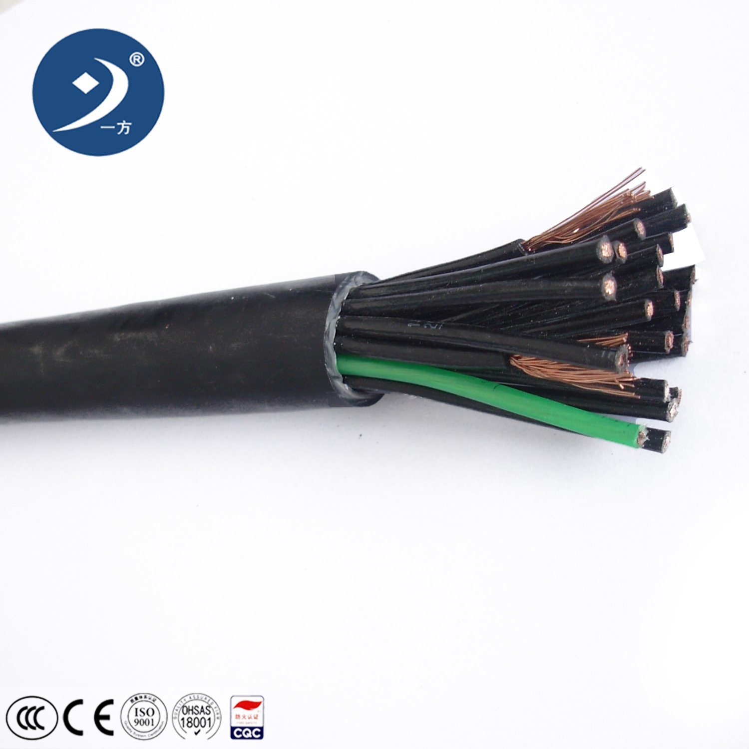 
                0.6 1 Kv Kvv Muliti Core XLPE PVC Insulated Flexible Copper Conductor Control Cable PVC Sheath Control Cable
            