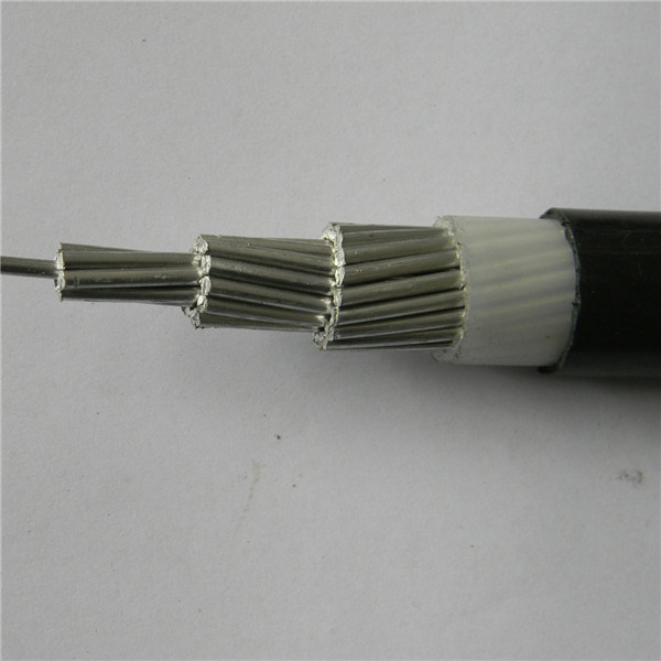 
                                 0.6/1kv 4x25mm2 de baja tensión de aluminio con aislamiento XLPE Cable Cable blindado                            
