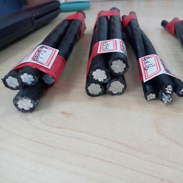 China 
                        0.6/1kV XLPE Insulated Aerial Bundle ABC Cable NFC 33-209 Standard
                      manufacture and supplier