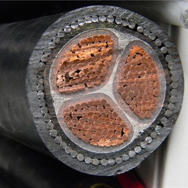 Chine 
                                 0.6/1kv Câble d'alimentation de cuivre isolés en polyéthylène réticulé swa blindage des câbles souterrains                              fabrication et fournisseur