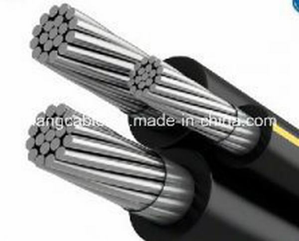 Chine 
                                 3/0AWG Triplex 0.6/1kv aluminium Câble de descente service                              fabrication et fournisseur