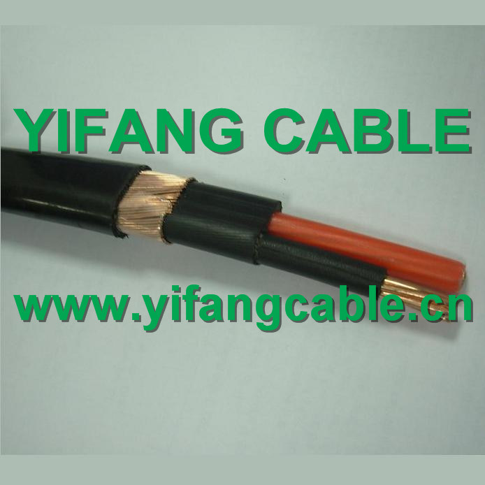 0.6/1kv 8/2, 6/3 Aluminum LV Concentric Service Cable with Netural Screen