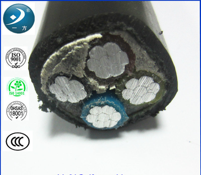 China 
                0.6/1kv Cu/XLPE/Swa/PVC Power Cable 4 Core 240mm Steel Tape Armored Power Electric Wire Cable
             on sale