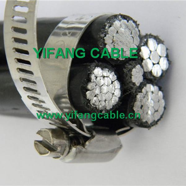 China 
                        0.6/1kv Service Drop Cable 3X2AWG+2AWG
                      manufacture and supplier