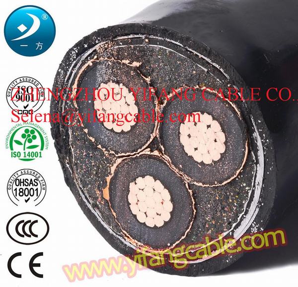 China 
                                 1~35KV 11kv de tensión media, 24Kv, 33kv, Cable de 36kv XLPE                              fabricante y proveedor
