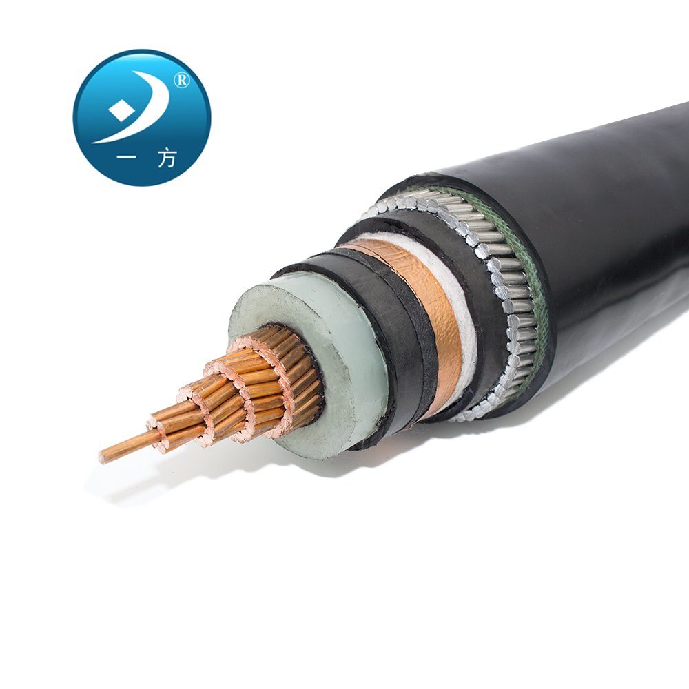 1 Core 3 Core Copper or Aluminum Conductor XLPE Insulated 11kv Electric Power Cable