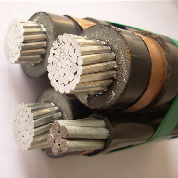 China 
                11kv 15kv Aluminum Conductor XLPE Mv ABC Cable 3X120+70mm2
              manufacture and supplier
