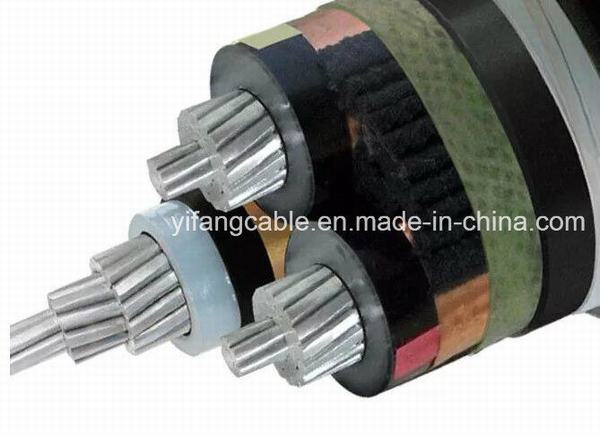 China 
                                 11kv XLPE con aislamiento de cables subterráneos de PVC de cable de alimentación eléctrica                              fabricante y proveedor