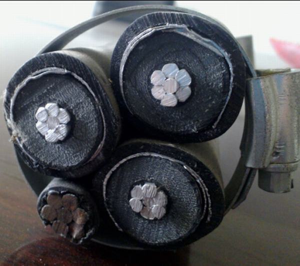 China 
                        12/20kv ABC Cable with PVC Insulated Steel Wire Neutral Wire
                      manufacture and supplier