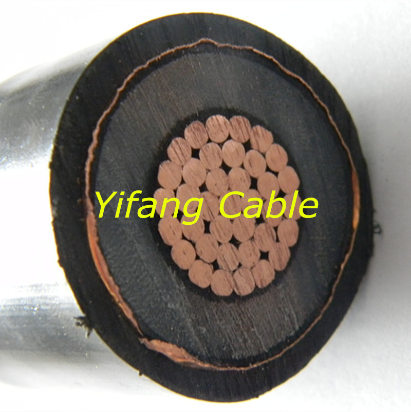 15kv Copper Power Cable 133% Insulation 1X350mcm 69 Kv 100kv 110 Kv Underground Cable