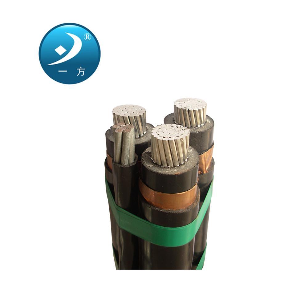 China 
                2*6AWG+1*6AWG ABC Aerial Bundle Overheadcable Mt-33kv/36kv Alu Twisted Underground ABC Cable
              manufacture and supplier