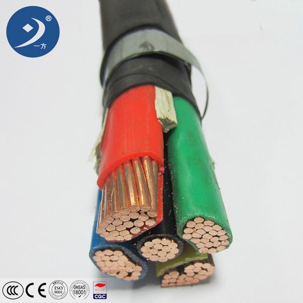 Chine 
                                 2 Core 16 mm / 3 Core 150mm2 Câble d'alimentation souterraine en polyéthylène réticulé pour la vente                              fabrication et fournisseur