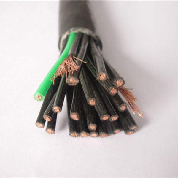 Cina 
                                 24 cavi di controllo di rame flessibili dell'isolamento del PVC del conduttore di memorie                              produzione e fornitore