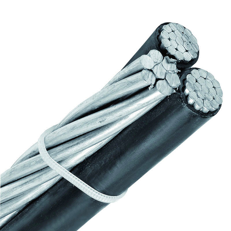 25mm2 35mm2 50mm2 Duplex Triplex Quadruplex Service Drop Aluminum Conductor ABC Cable with Messenger Neutral Core
