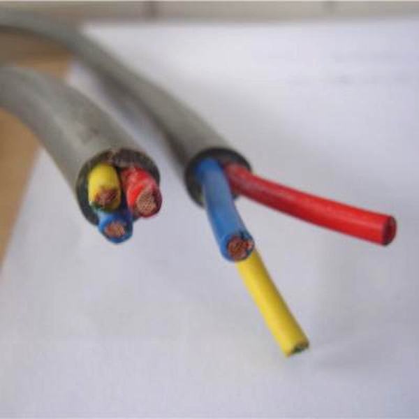 
                                 3 Core 4 Core 5 conducteurs isolés en PVC et les cordons flexibles sous gaine en PVC flexible                            