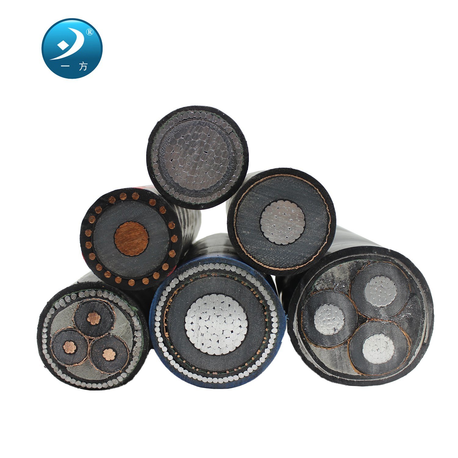 3 Core 4 Core120mm to 300mm Aluminum Conductor Copper Conductor Medium Voltage XLPE Insulated Cable
