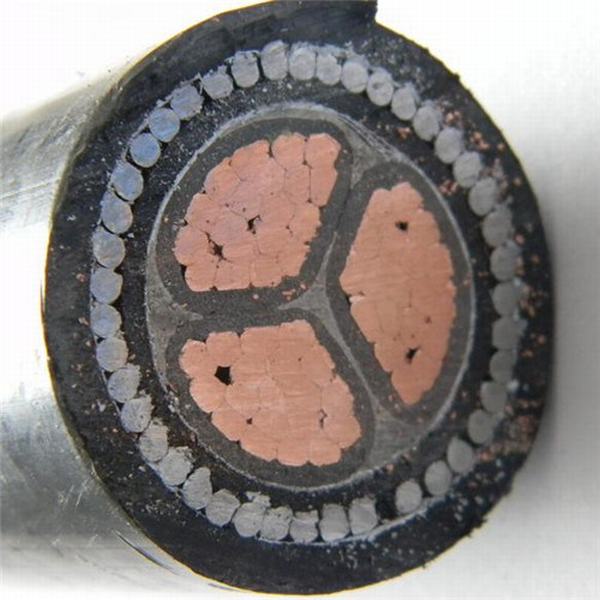 China 
                                 En forma de 3 núcleos de alambre de acero Conductor Cu Cable Blindado de cable de enterramiento directo                              fabricante y proveedor