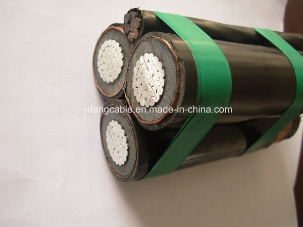 China 
                        33kv (3+1) Core Alumium Aerial Bundle Cable (ABC Cable NFC 33-226
                      manufacture and supplier
