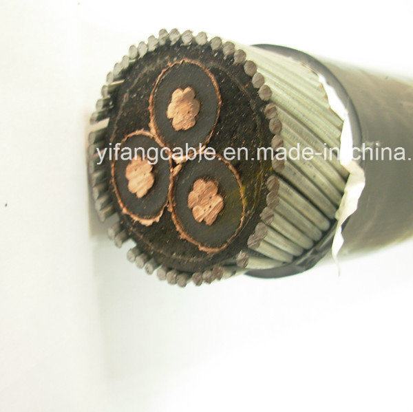 China 
                        33kv 3X120qmm Copper Conductor/ XLPE/Swa/PVC Power Cable
                      manufacture and supplier