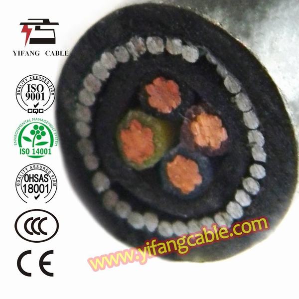 China 
                        3X150+1X70 3X185+1X95 3X240+1X120 Aluminum Conductor XLPE Power Cable
                      manufacture and supplier