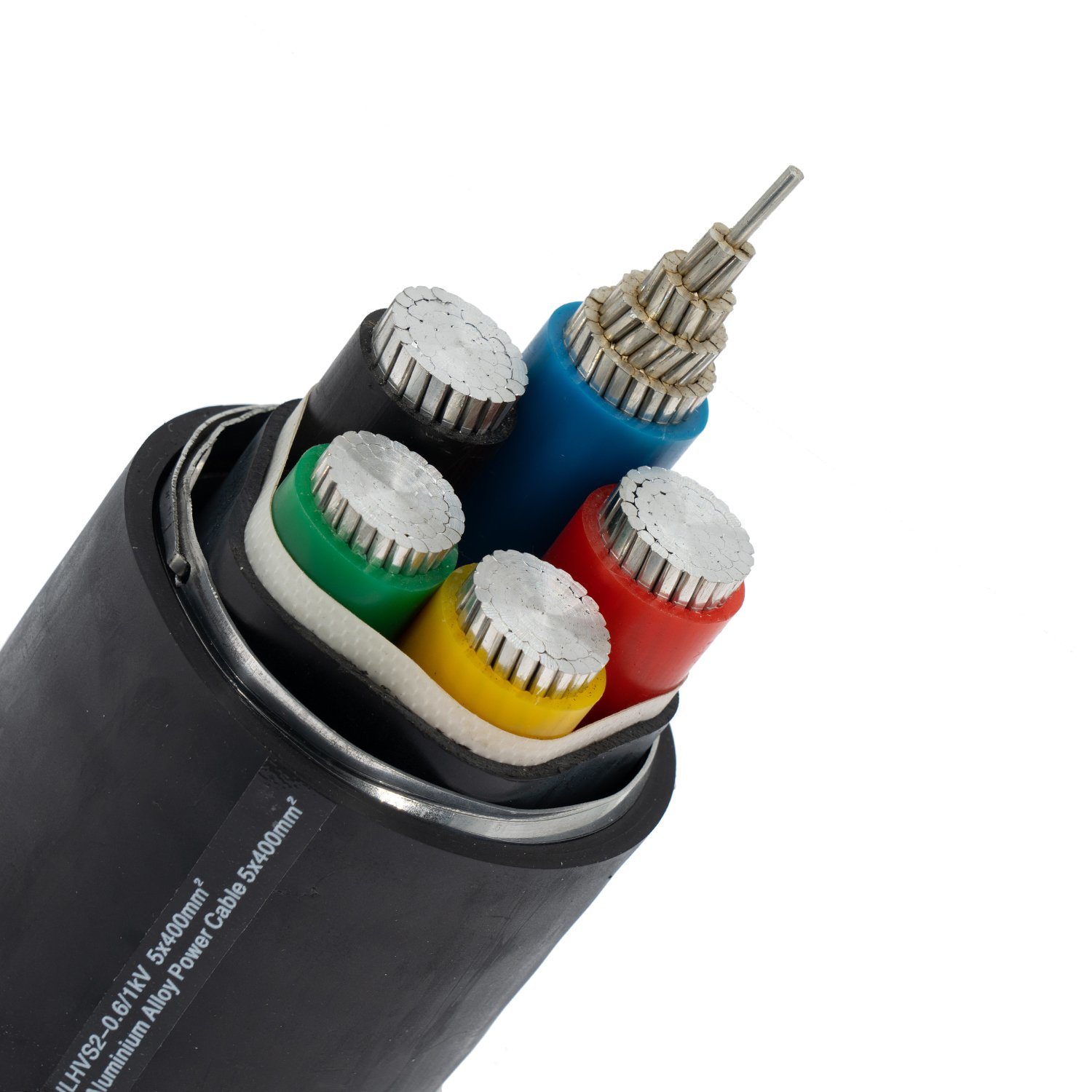 
                4-жильный алюминиевый кабель 4 кв. мм с низким напряжением Цена с изолятом ПВХ
            