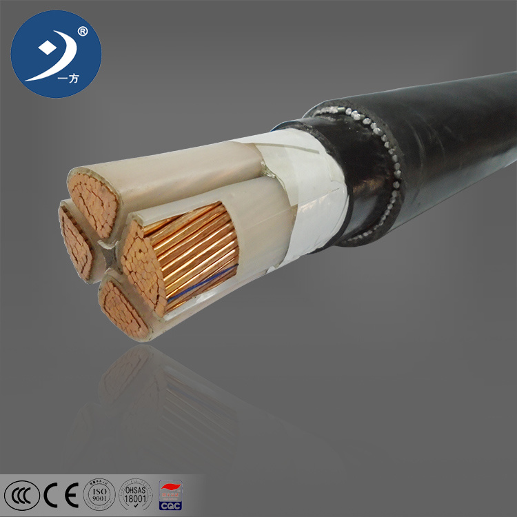 
                Cobre de 4 núcleos XLPE SWA PVC cubierta LSZH Metro cable de alimentación
            