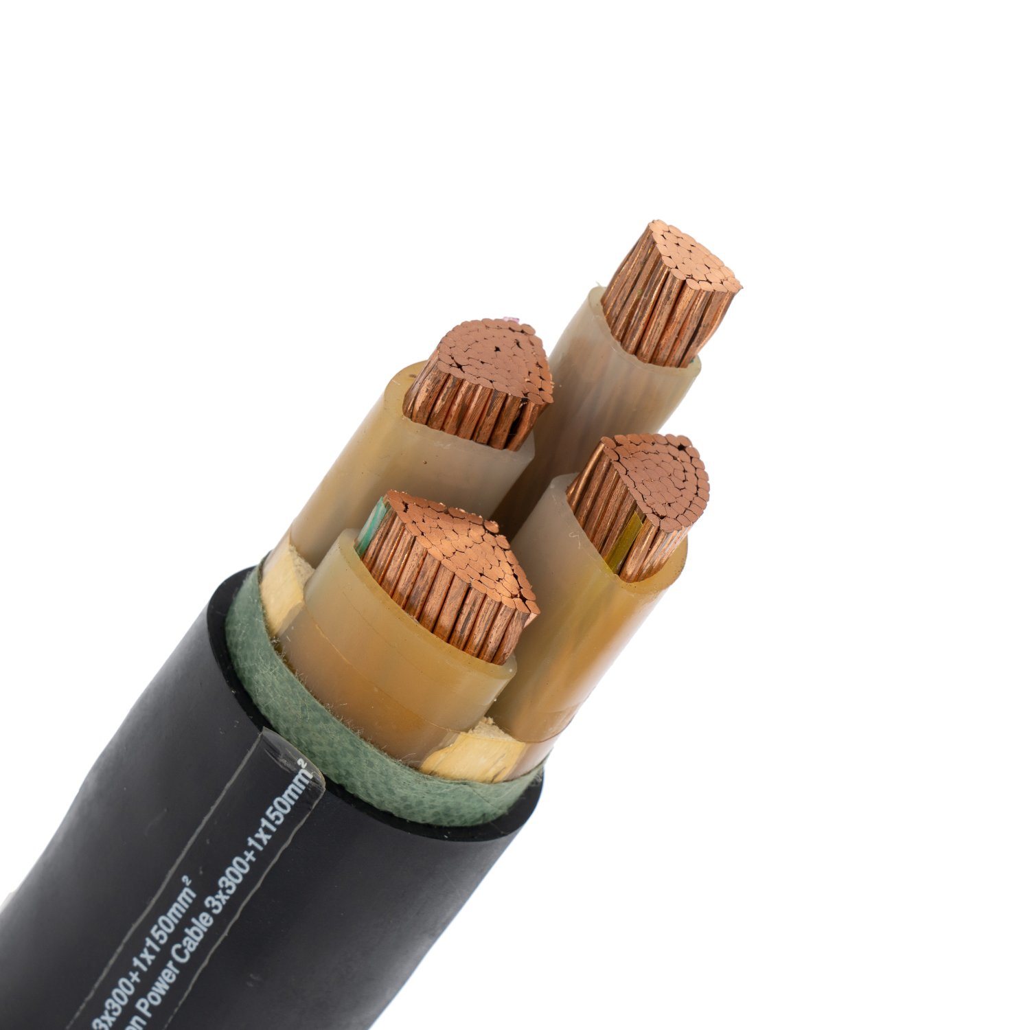 Китай 
                4c 10 кв.мм медный армированный кабель Цена Cu/XLPE/SWA/PE Electric Кабели (8.7 кВ)
             поставщик