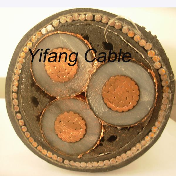 Cina 
                                 6.35/11kv la SWA di rame dell'isolamento del conduttore XLPE lega 3X185mm2 con un cavo                              produzione e fornitore