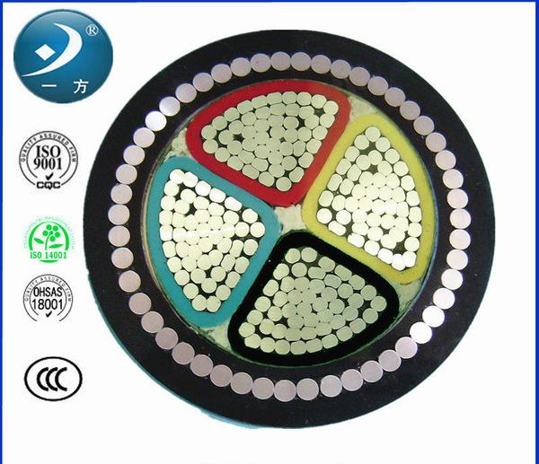 China 
                        6/35kv Aluminum Conductor XLPE Insulated XLPE Sheathed Cable
                      manufacture and supplier