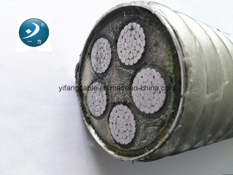 
                1000V/600 cable de alimentación de retardante de fuego blindado interbloqueado de aleación de aluminio
            