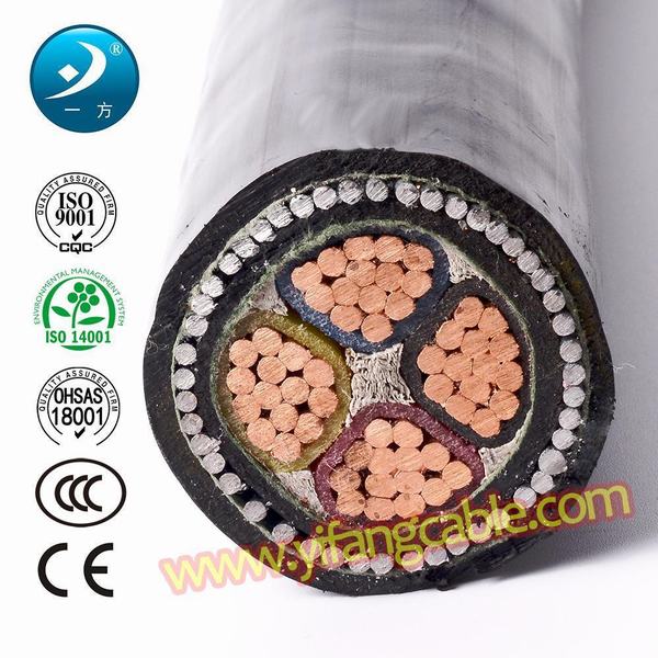 China 
                                 600/1000V LV al PVC SWA PVC 4x25mm2 Cable de alimentación                              fabricante y proveedor