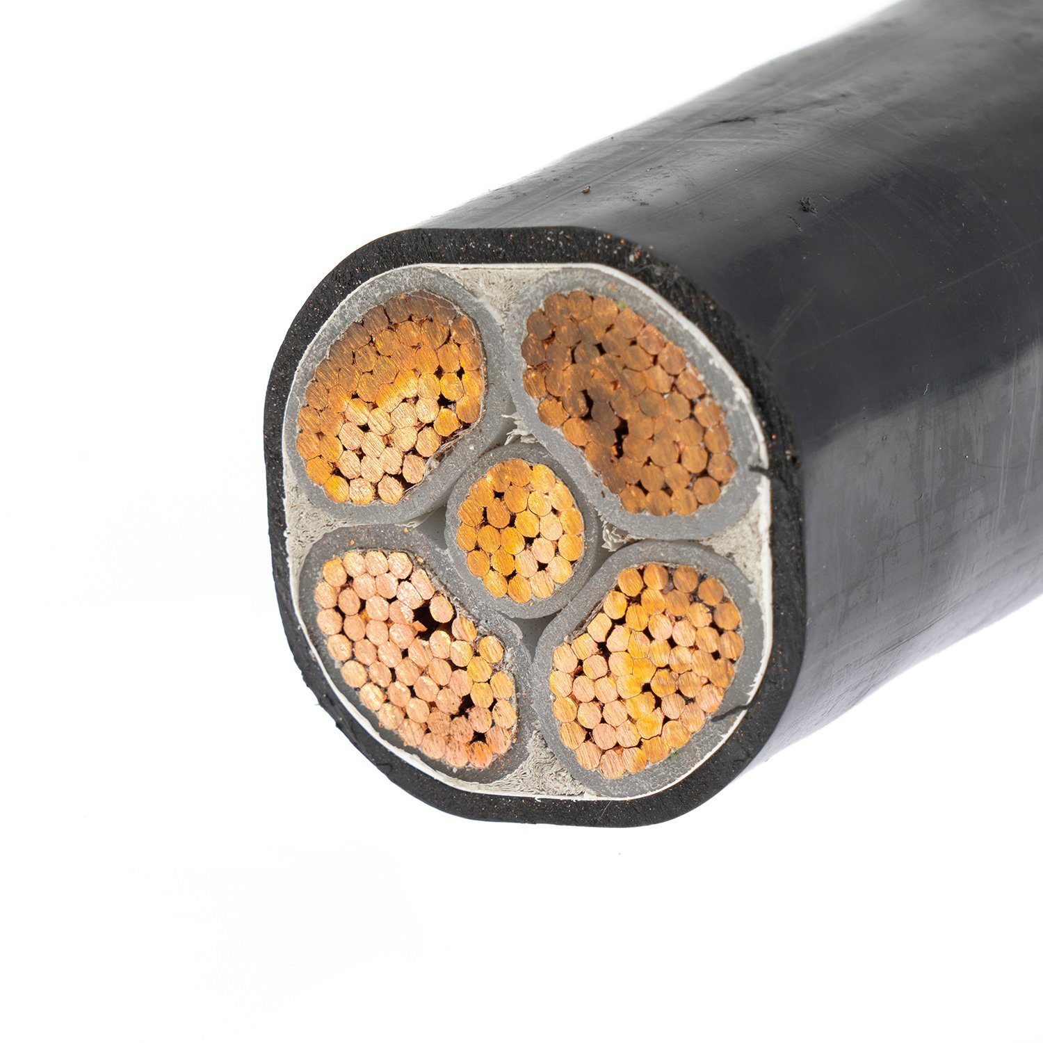 600/1000V XLPE Cable 300mm Single Core PVC Sheath Unarmored Power Cable China Yjv Power Cable Manufacturers