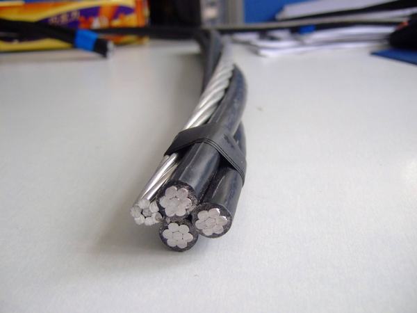 China 
                        600V ABC Cable Quadplex Service Drop AAAC 6201 Alloy Neutral
                      manufacture and supplier