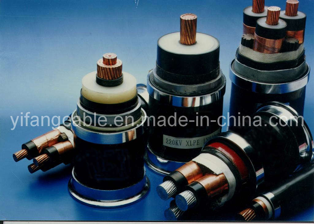 Китай 
                66кв 110кв 132 кв 220кв медный проводник XLPE изолированный кабель питания (YJV22)
              производитель и поставщик