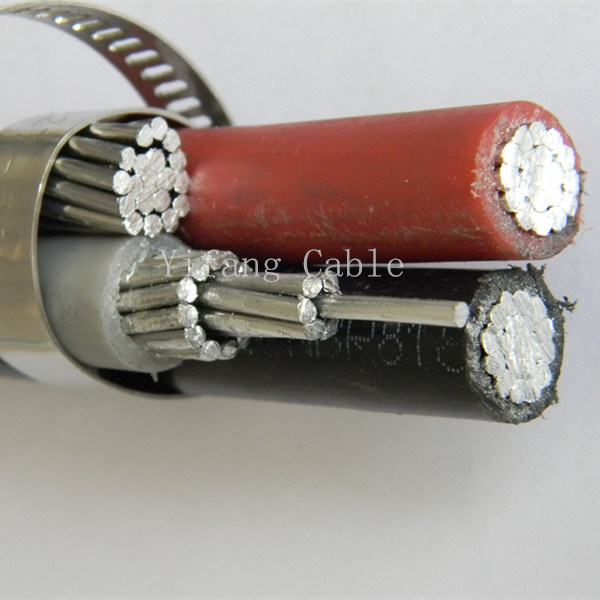 China 
                                 Obenliegende Zeile Energien-Kabel des ABC-Kabel-4X16sqmm                              Herstellung und Lieferant