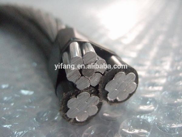 China 
                        ABC Cable Triplex Cable Cockle 2*4/0AWG+1*4/0AWG Bare ACSR
                      manufacture and supplier