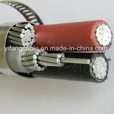 Cina 
                Cavo ABC XLPE 3X70 mm2 + 54,6 mm2 AAAC cavo conduttore in alluminio Messenger neutro Filo duplex linea di servizio con standard ANSI/ICEA S-76-474
              produzione e fornitore