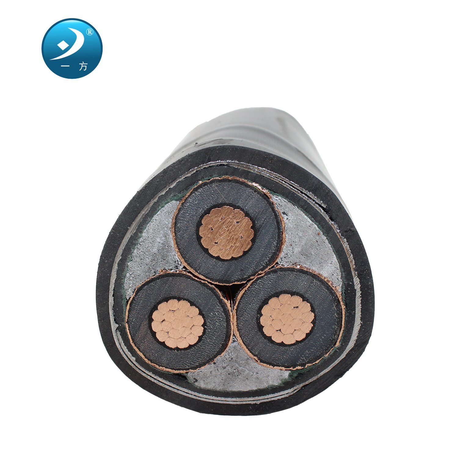 
                ASTM Standard XLPE Insulated 11kV XLPE/SWA Armoured/PVC Power Cable 3core 70 mm2 SWA-Elektrokabel mit Armoured-Anschluss
            