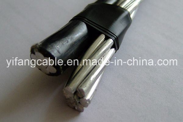 China 
                                 Antennenbündel Triplex AAAC Blanker Neutralleiter 2/0 AWG                              Herstellung und Lieferant