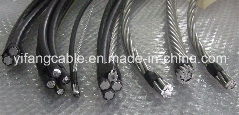 
                Aerial Overhead Bundled Cable ABC Cable Duplex Cable (2/0AWG+2/0AWG)
            