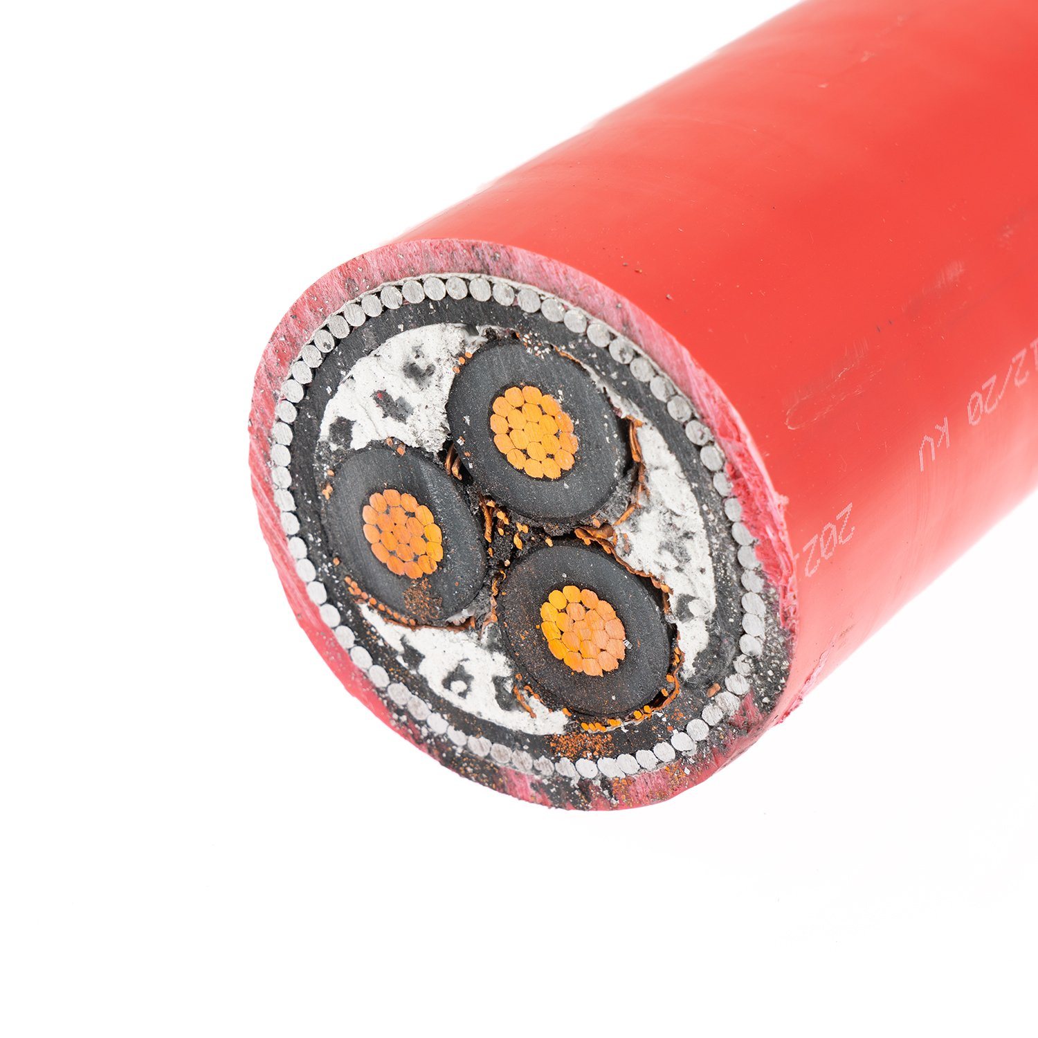 China 
                Al/Cu Conductor Armored Electrical Power Cable Medium Voltage XLPE Insulated Cable (CU/XLPE/CAS/HDPE)
             on sale