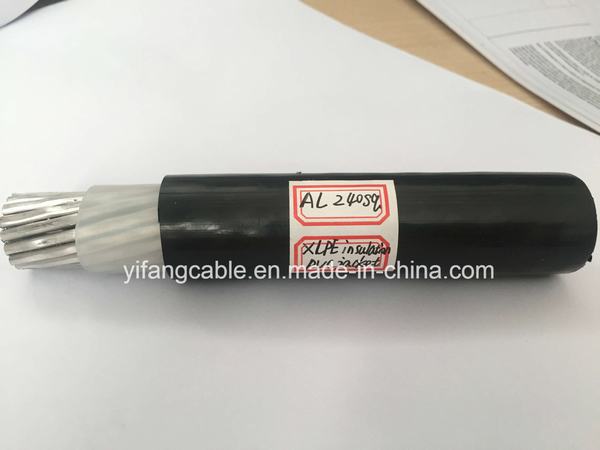 Cina 
                                 Fodero di alluminio 1X240mm2 del PVC dell'isolamento di Condutor XLPE                              produzione e fornitore