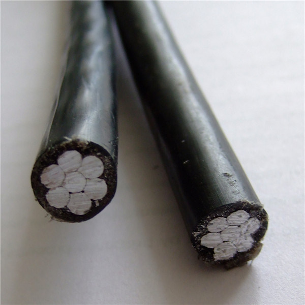 BT Connection Cable XLPE Insulated 2X16mm2 Aluminum Twisted Aerial Cable